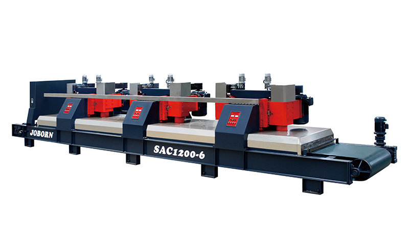 Machine de calibrage continu de pierre